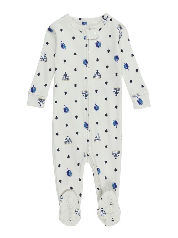 GAP GAP Бебешки гащеризони/боди 'HANUKKAH'  синьо / жълто / черно / бяло