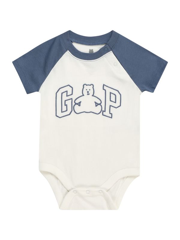 GAP GAP Бебешки гащеризони/боди  тъмносиньо / бяло
