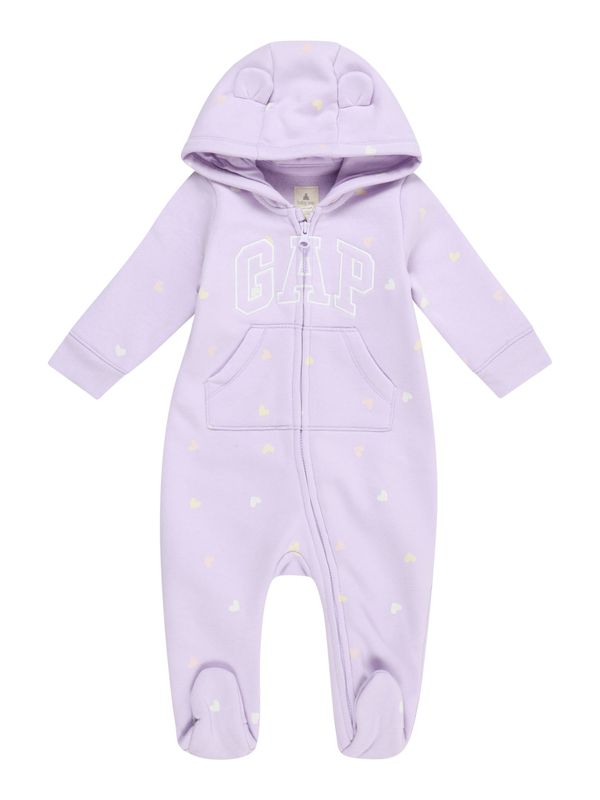 GAP GAP Бебешки гащеризони/боди  злато / люляк