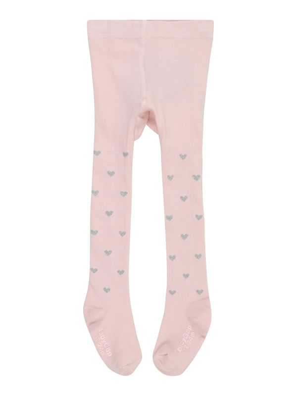 GAP GAP Чорапогащи  кафяво / бледорозово / черно / сребърно