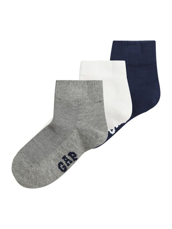 GAP GAP Къси чорапи  нейви синьо / сиво / бяло
