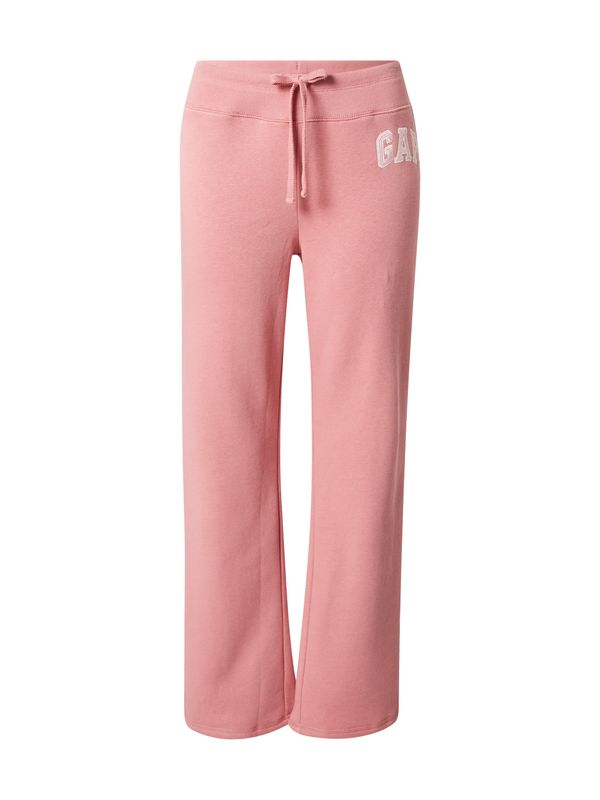 GAP GAP Панталон  бледорозово / бяло