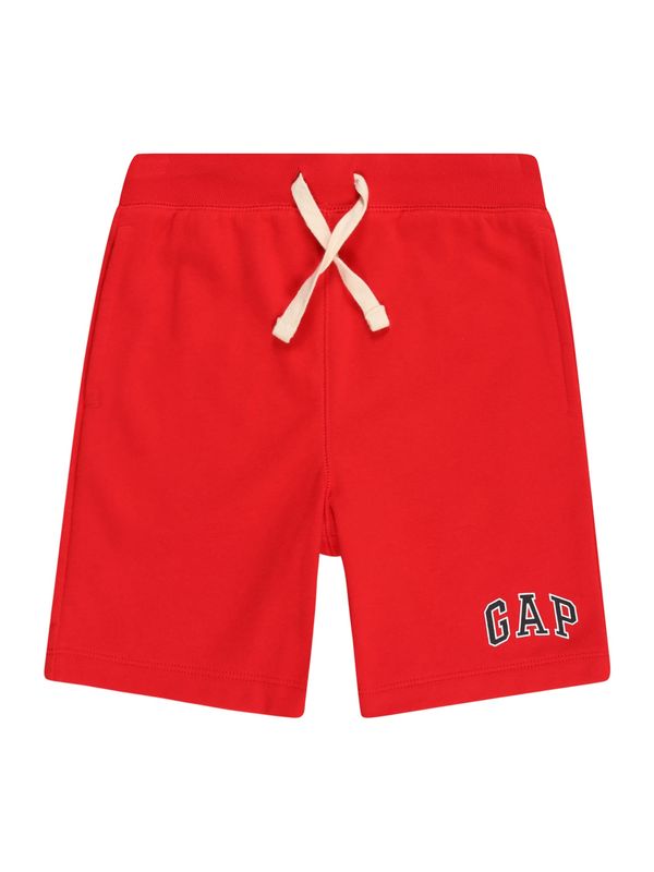 GAP GAP Панталон  червено / черно / бяло