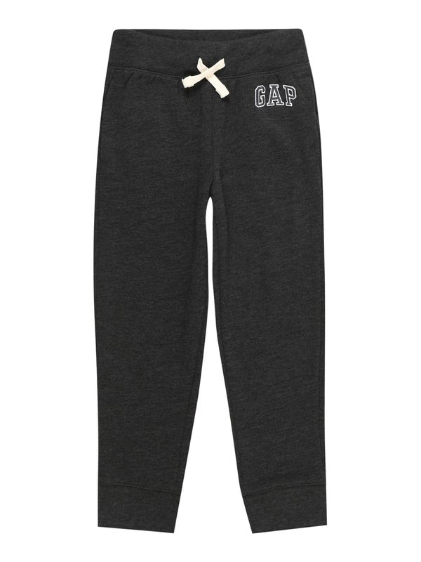 GAP GAP Панталон 'HERITAGE'  антрацитно черно / тъмносиво / естествено бяло