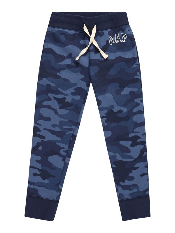 GAP GAP Панталон 'HERITAGE'  синьо / опушено синьо / бяло