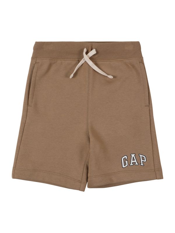 GAP GAP Панталон  каки / черно / бяло