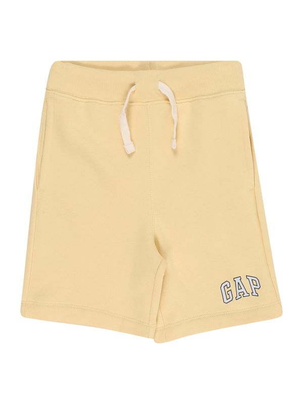 GAP GAP Панталон  камел / черно / мръсно бяло