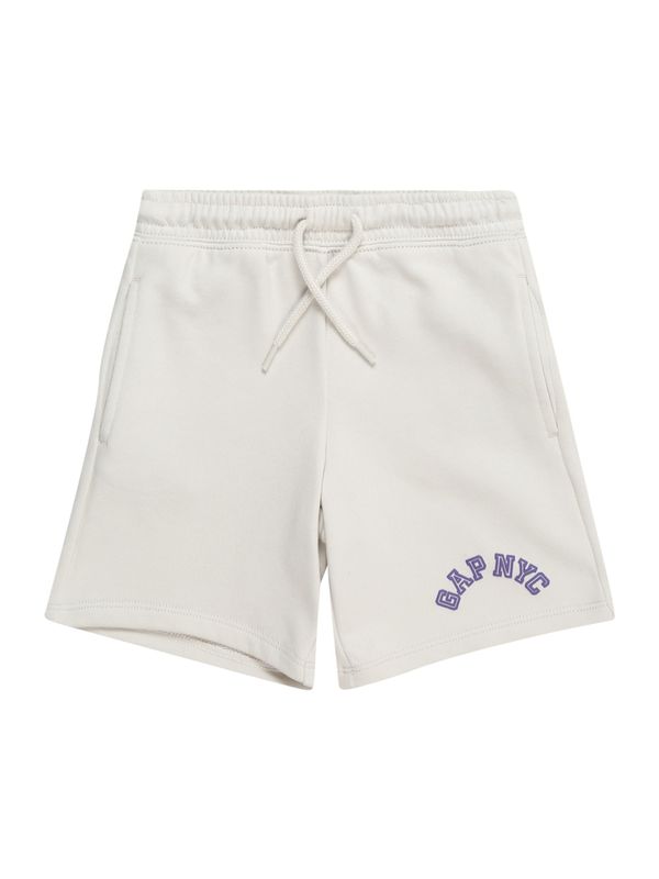 GAP GAP Панталон  лилав / бяло