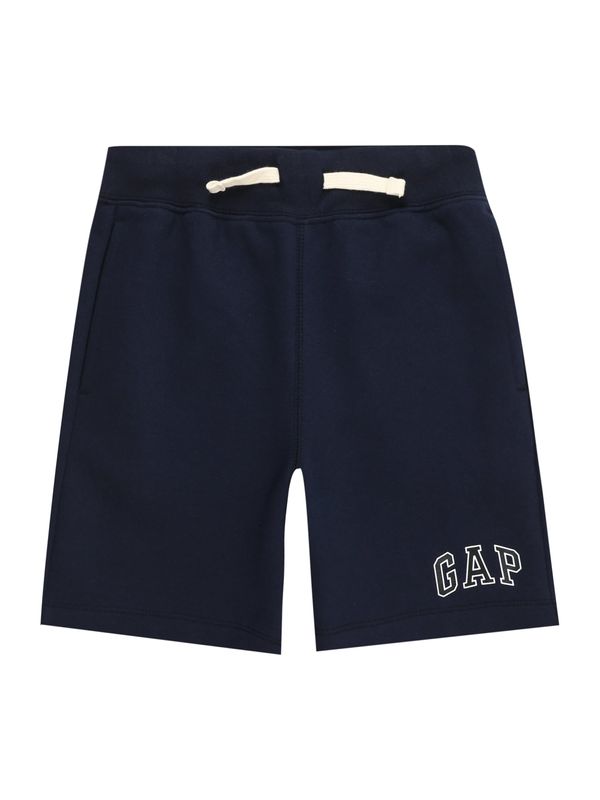 GAP GAP Панталон  нейви синьо / бяло