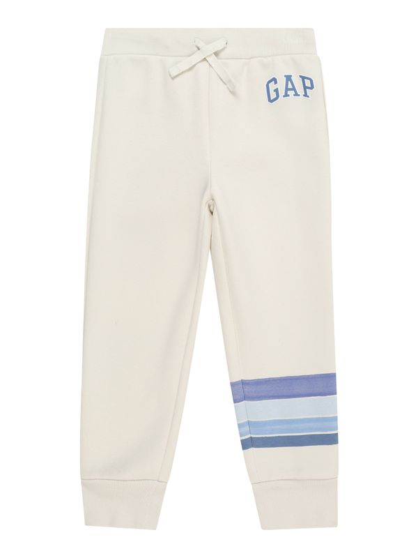 GAP GAP Панталон  опал / небесносиньо / светлосиньо / бял памук