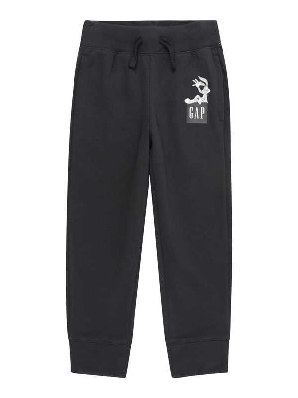 GAP GAP Панталон  опушено синьо / черно / мръсно бяло