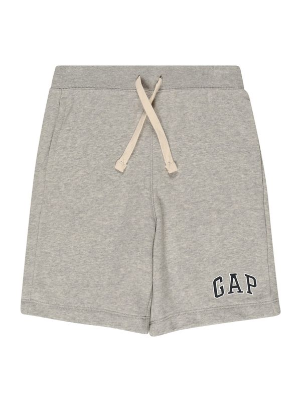 GAP GAP Панталон  сив меланж / черно / бяло