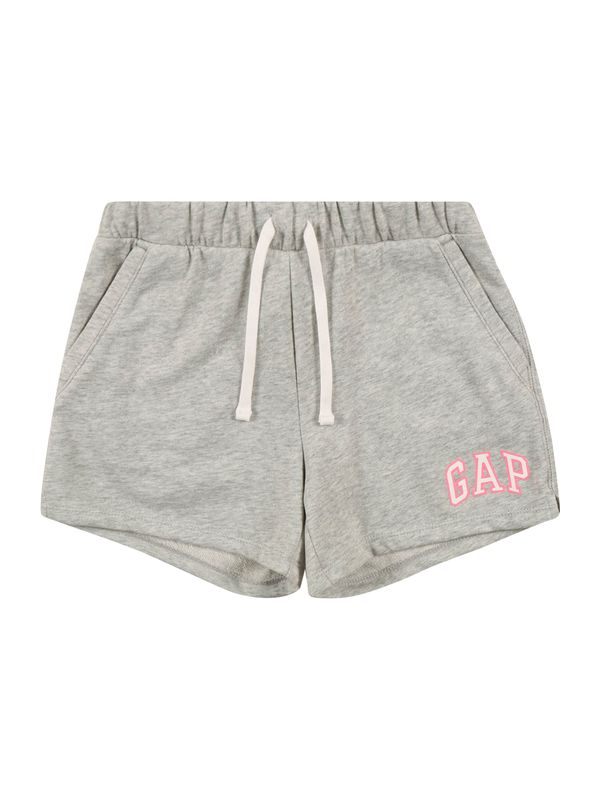 GAP GAP Панталон  сив меланж / розово / бяло