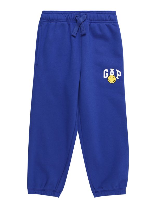 GAP GAP Панталон 'SMILEY'  синьо / жълто / бяло