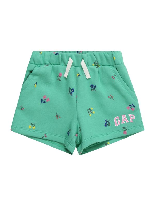 GAP GAP Панталон  тъмносиньо / жълто / светлозелено / питая