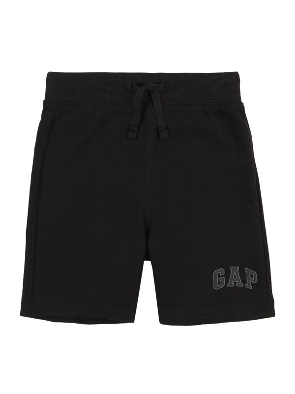 GAP GAP Панталон  тъмносиво / черно