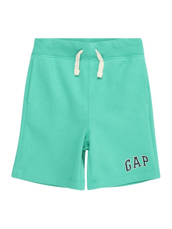 GAP GAP Панталон  тюркоазен / черно / бяло