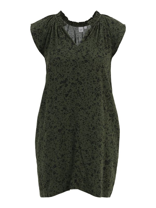 Gap Petite Gap Petite Рокля  маслина / черно