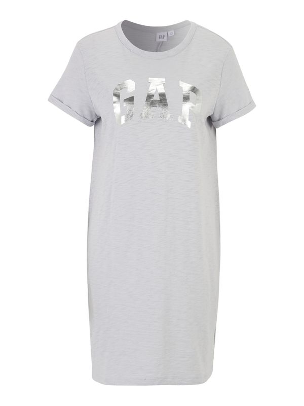 Gap Petite Gap Petite Рокля  сив меланж / сребърно