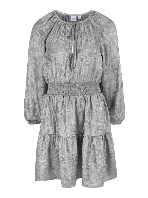 Gap Petite Gap Petite Рокля  сребърно
