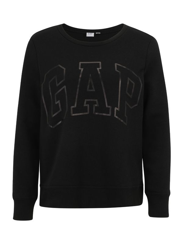 Gap Petite Gap Petite Суичър  антрацитно черно / черно