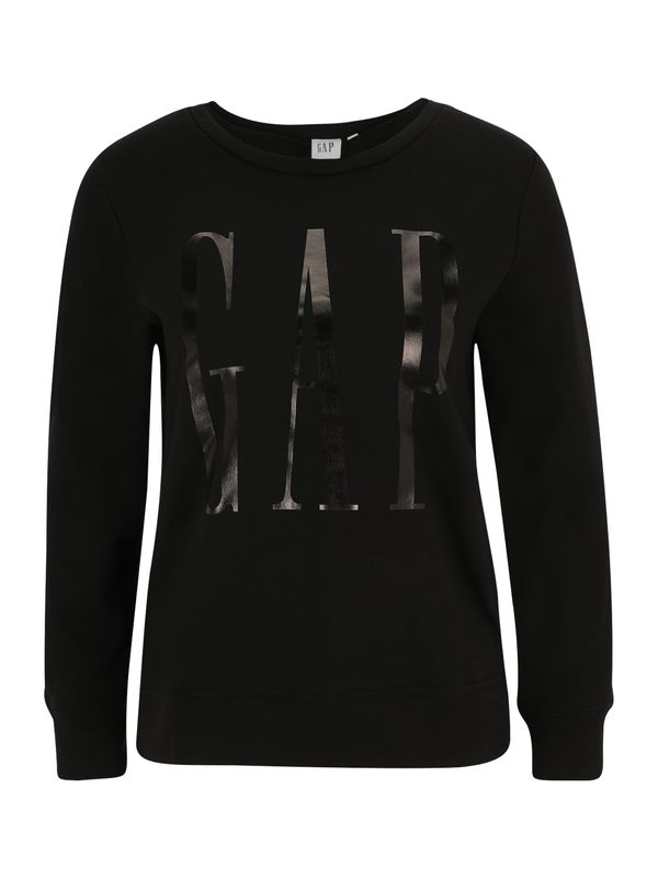 Gap Petite Gap Petite Суичър  черно / сребърно