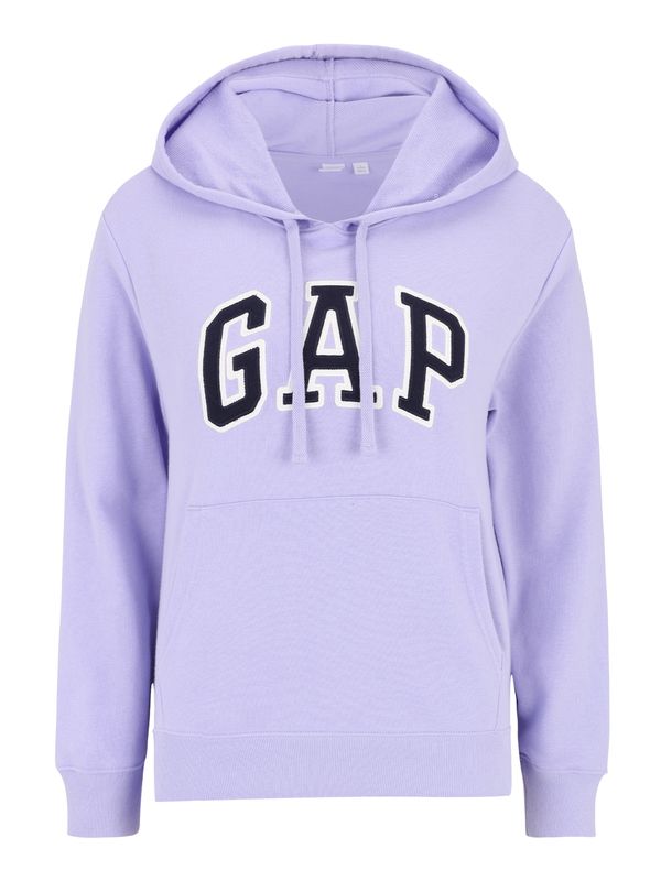 Gap Petite Gap Petite Суичър 'HERITAGE'  лавандула / черно / бяло