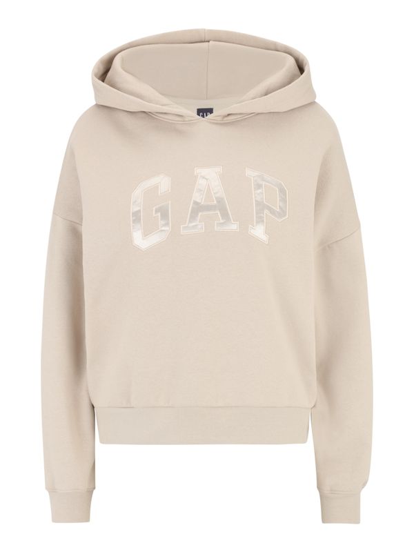 Gap Petite Gap Petite Суичър  сиво / сиво-бежово