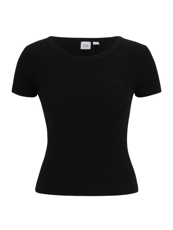 Gap Petite Gap Petite Тениска 'BRANNA RINGER'  черно