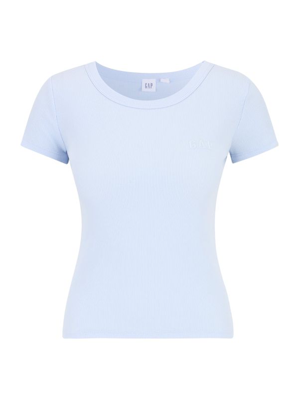 Gap Petite Gap Petite Тениска 'BRANNA RINGER'  пастелно синьо