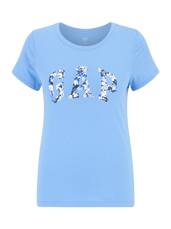 Gap Petite Gap Petite Тениска 'Classic'  лазурно синьо / светлосиньо / тъмносиньо / бяло