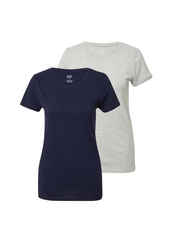 Gap Petite Gap Petite Тениска  нейви синьо / светлосиво