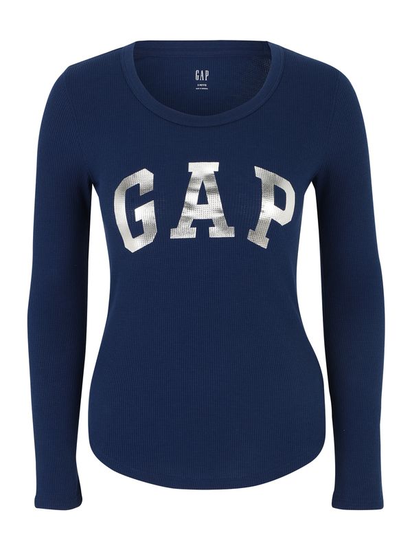 Gap Petite Gap Petite Тениска  нощно синьо / сребърно