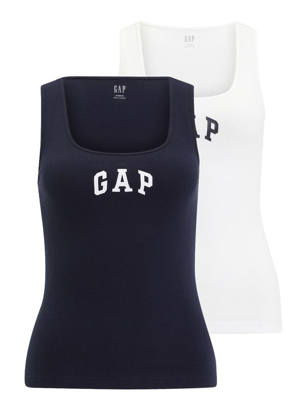 Gap Petite Gap Petite Топ  нейви синьо / бяло