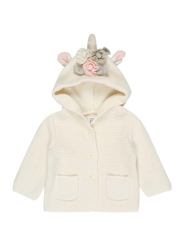 GAP GAP Плетена жилетка  сиво / бледорозово / мръсно бяло