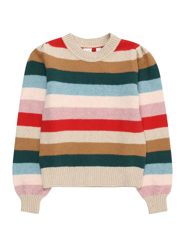 GAP GAP Пуловер  бежово / светлосиньо / кафяво / червено