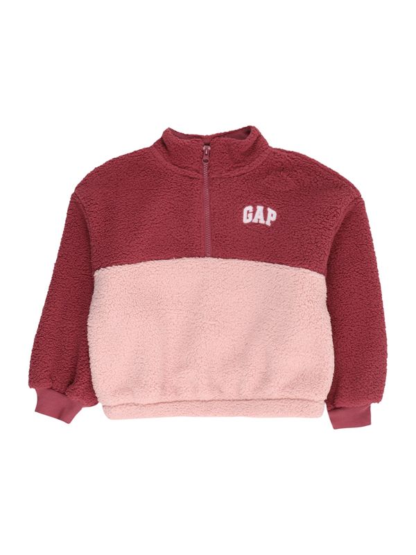 GAP GAP Пуловер  бледорозово / червено / бяло