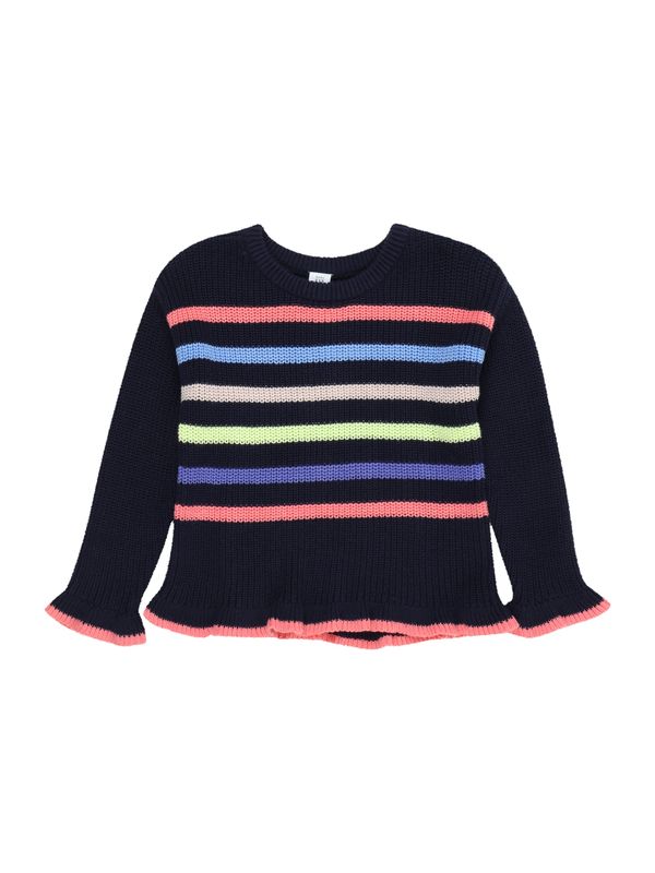 GAP GAP Пуловер  синьо / нейви синьо / жълто / сьомга