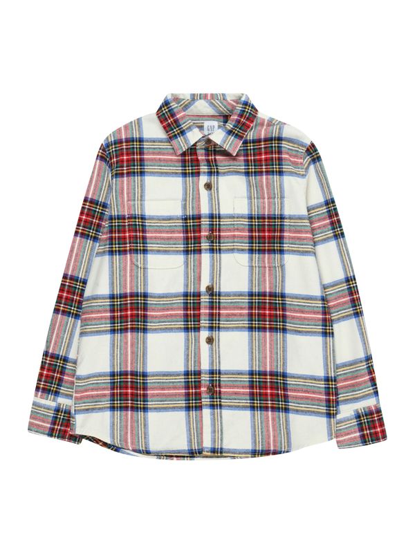 GAP GAP Риза  синьо / зелено / червено / естествено бяло