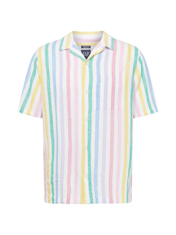 GAP GAP Риза  тюркоазен / жълто / бледорозово / бяло