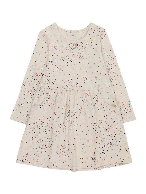 GAP GAP Рокля  бежово меланж / светлосиньо / оранжево / червено