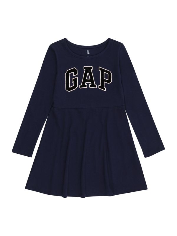 GAP GAP Рокля  нейви синьо / бяло