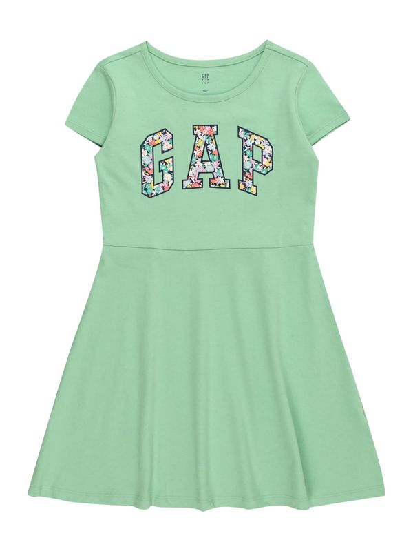 GAP GAP Рокля  нейви синьо / светлосиньо / зелено / червено