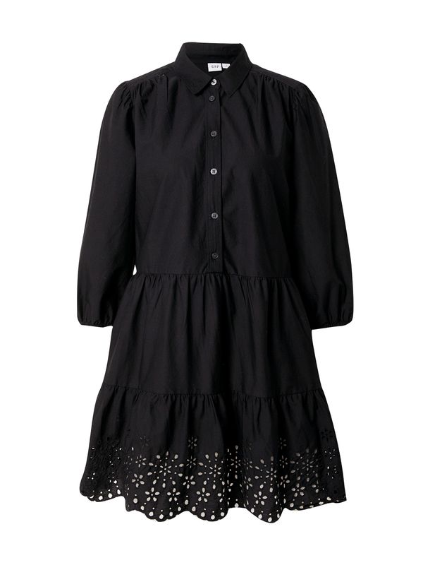 GAP GAP Рокля тип риза  черно