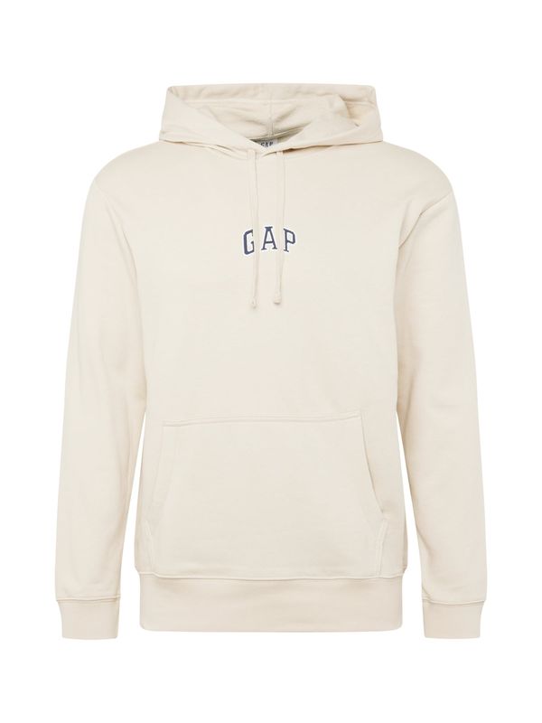 GAP GAP Суичър  бежово / нейви синьо / бяло