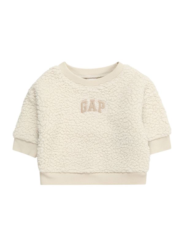 GAP GAP Суичър  бежово / тъмнобежово
