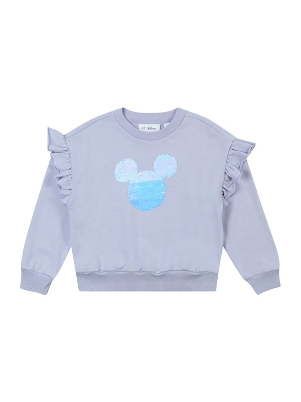 GAP GAP Суичър  гълъбово синьо / неоново синьо / пастелно синьо