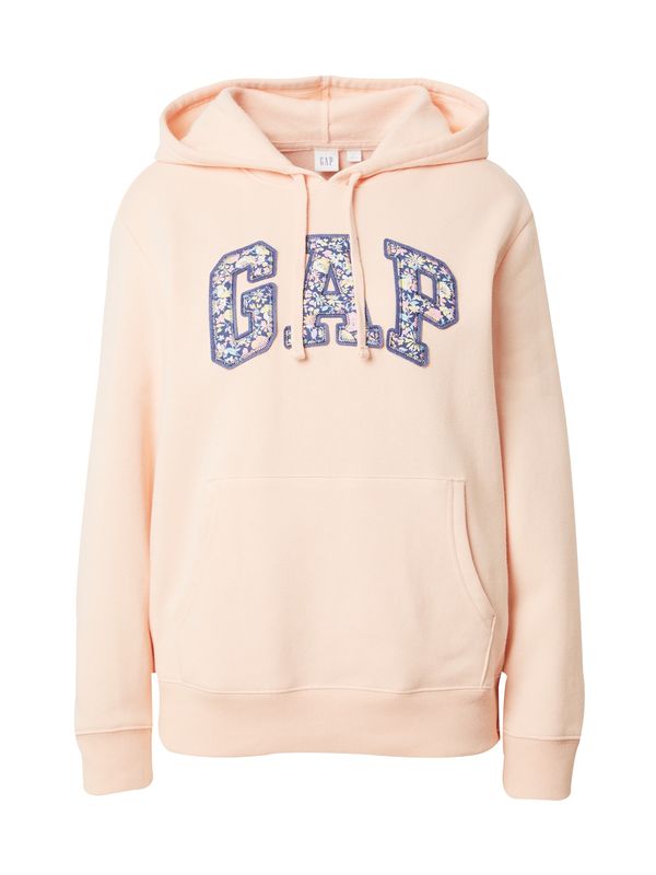 GAP GAP Суичър 'HERITAGE'  синьо / светложълто / пастелно оранжево / розе