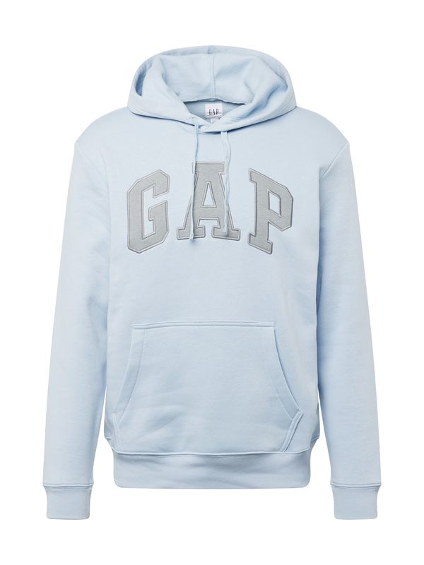 GAP GAP Суичър 'HERITAGE'  светлосиньо / сиво