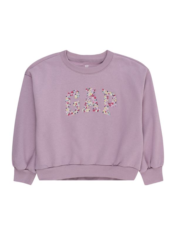 GAP GAP Суичър 'JAN'  синьо / жълто / бледоморав / червено